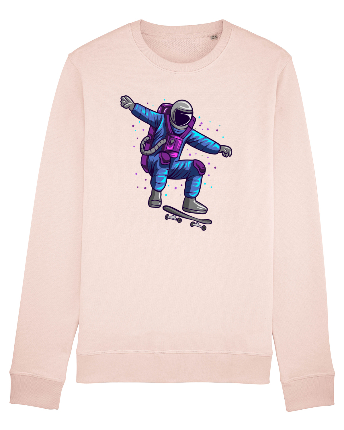 Bluză mânecă lungă Unisex Rise Candy Pink