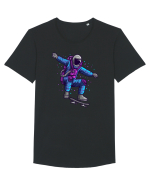 Free Trick Tricou mânecă scurtă guler larg Bărbat Skater