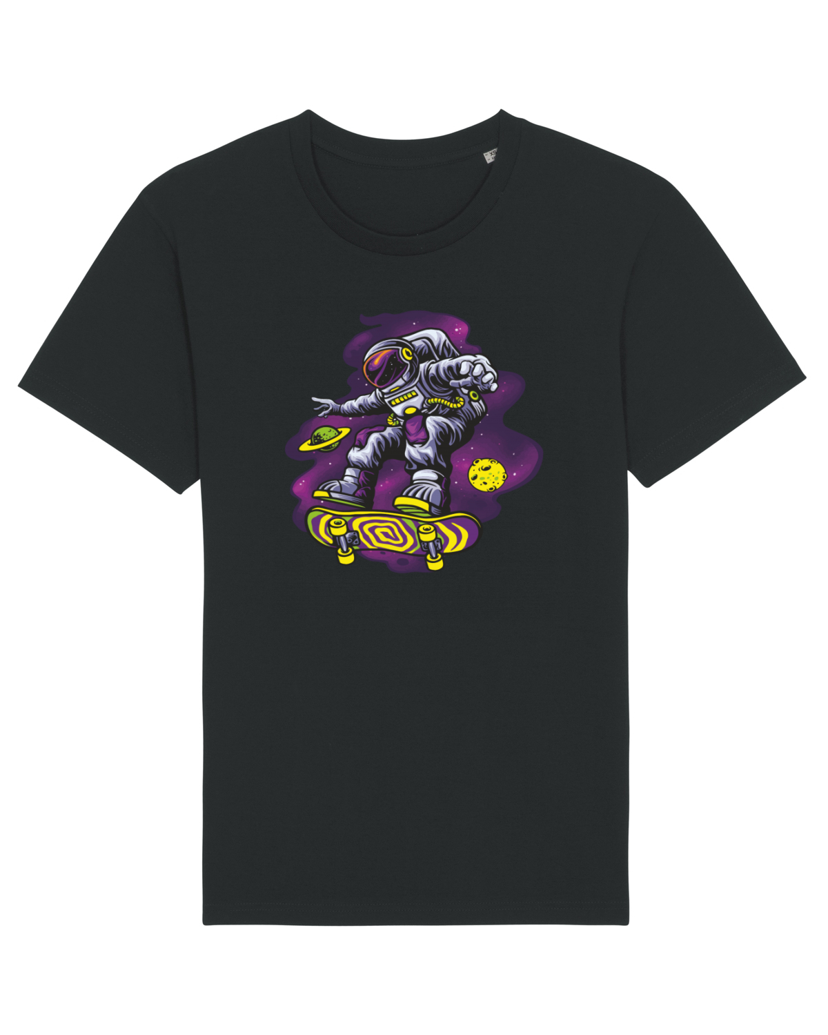 Tricou mânecă scurtă Unisex Rocker Black