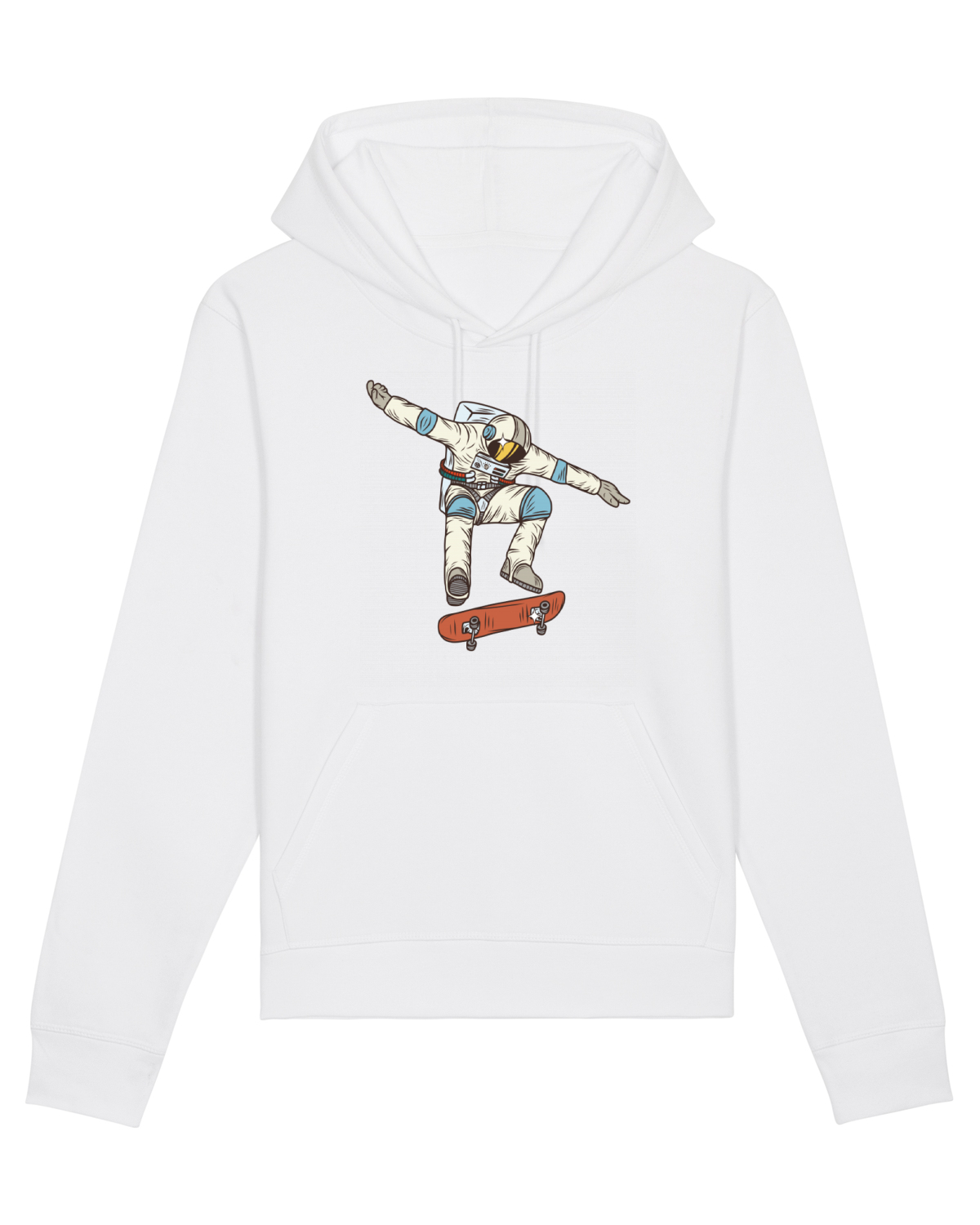 Hanorac Unisex Drummer White