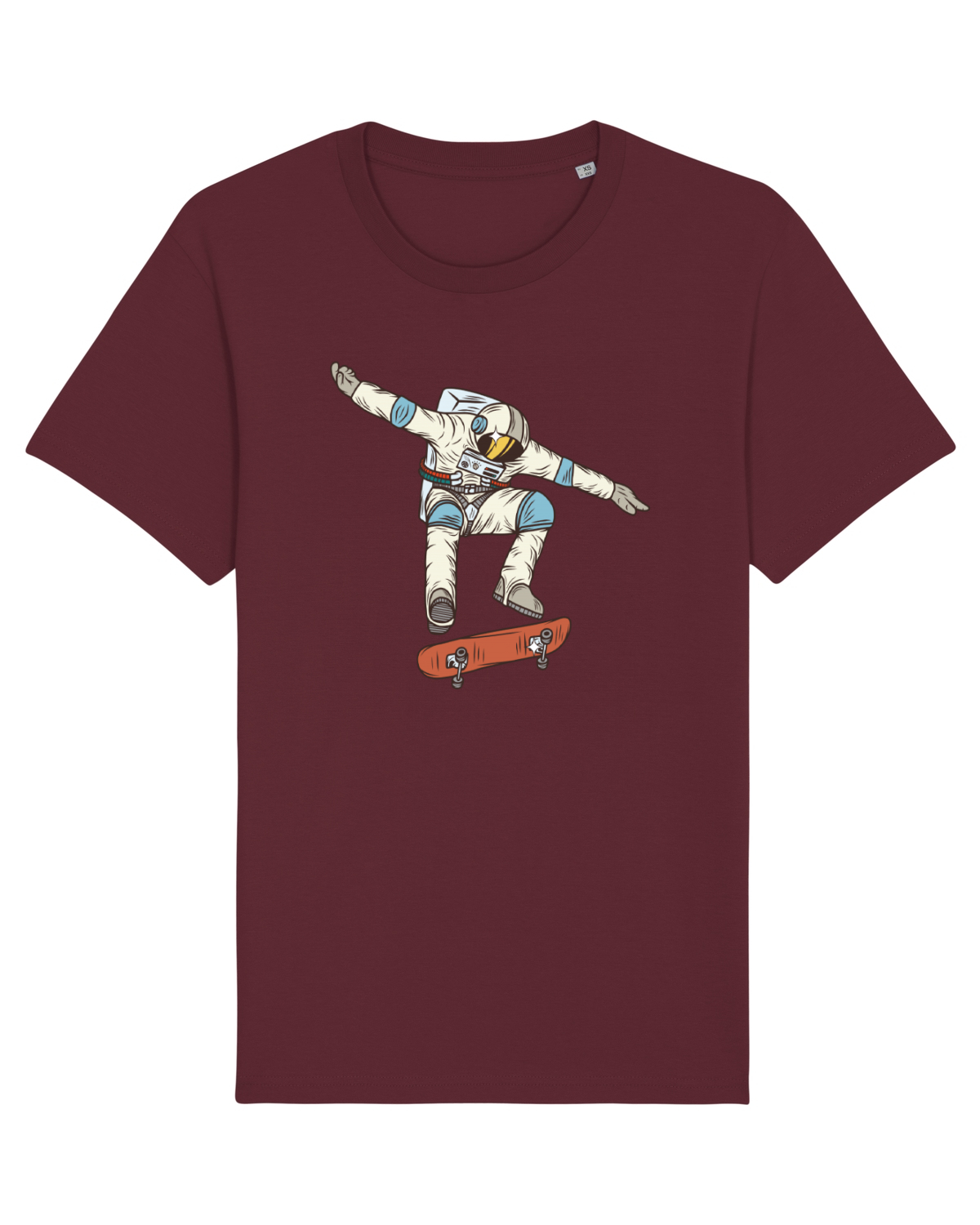 Tricou mânecă scurtă Unisex Rocker Burgundy