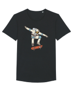 Skateboard Tricks Tricou mânecă scurtă guler larg Bărbat Skater
