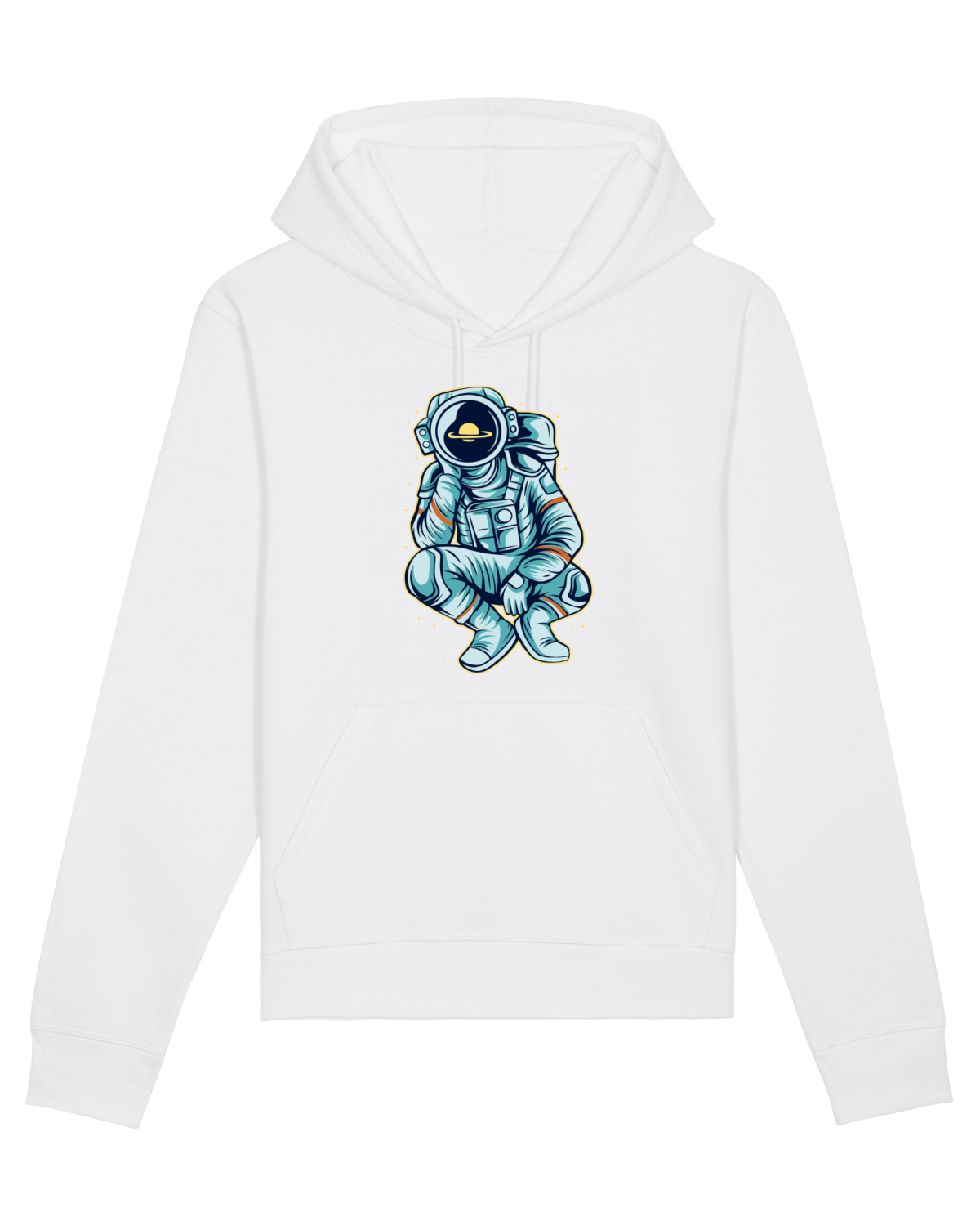 Hanorac Unisex Drummer White