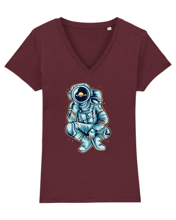I Love Saturn Burgundy
