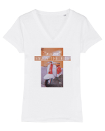 Life Is A Journey Tricou mânecă scurtă guler V Damă Evoker