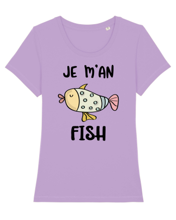 Tricou cu atitudine Lavender Dawn