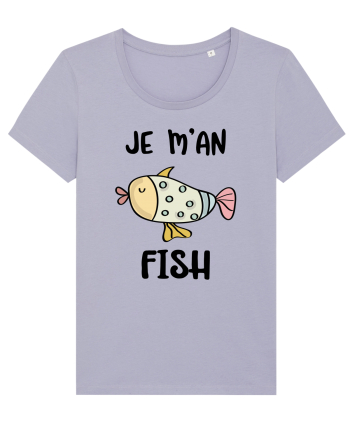Tricou cu atitudine Lavender