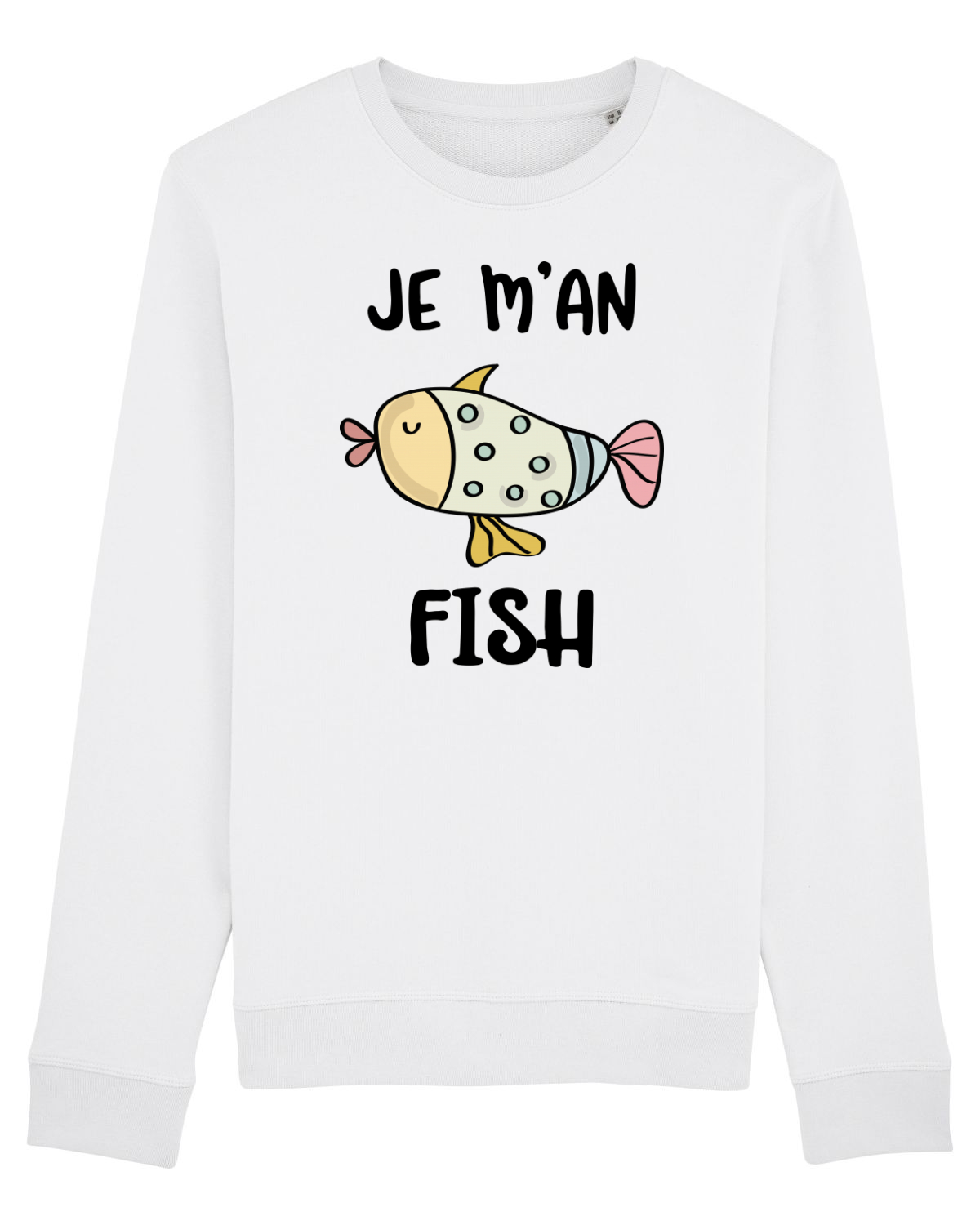 Bluză mânecă lungă Unisex Rise White