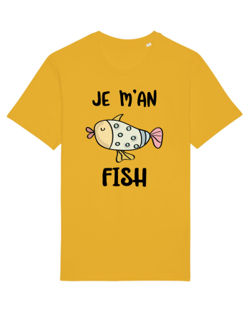 Tricou cu atitudine Spectra Yellow