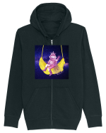 Astro Girl Hanorac cu fermoar Unisex Connector
