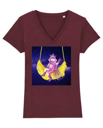 Astro Girl Burgundy