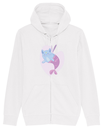 Mermaid Cat White