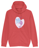 Mermaid Cat Hanorac cu fermoar Unisex Connector