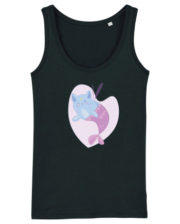 Mermaid Cat Black