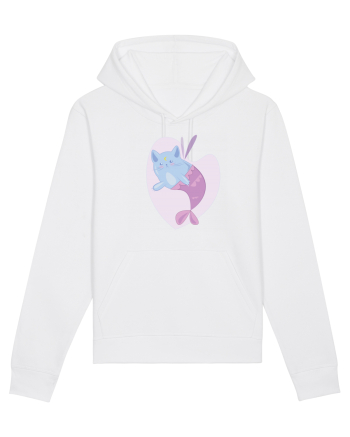 Mermaid Cat White