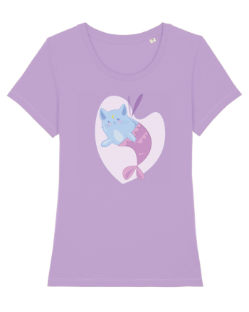 Mermaid Cat Lavender Dawn
