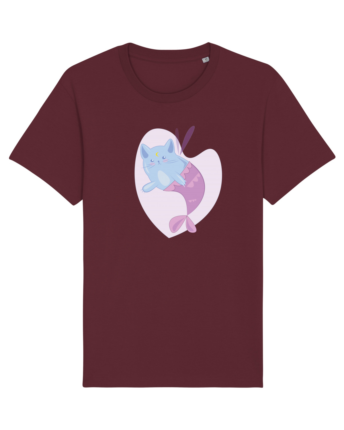 Tricou mânecă scurtă Unisex Rocker Burgundy