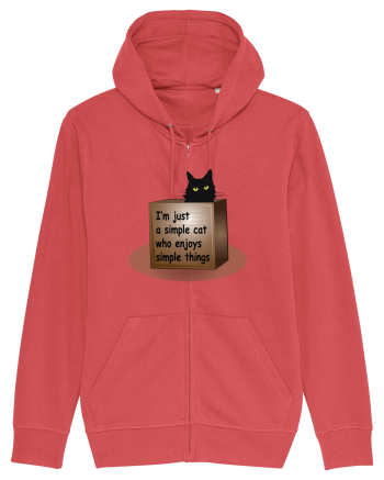 Box Cat Carmine Red