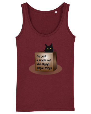Box Cat Burgundy