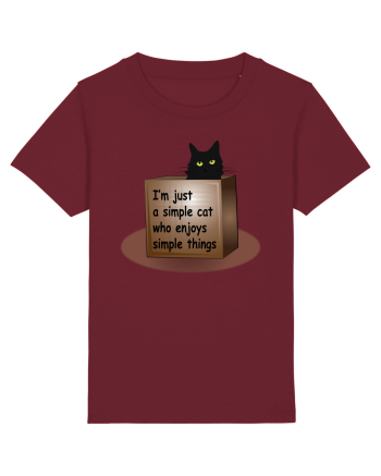 Box Cat Burgundy