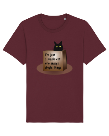 Box Cat Burgundy