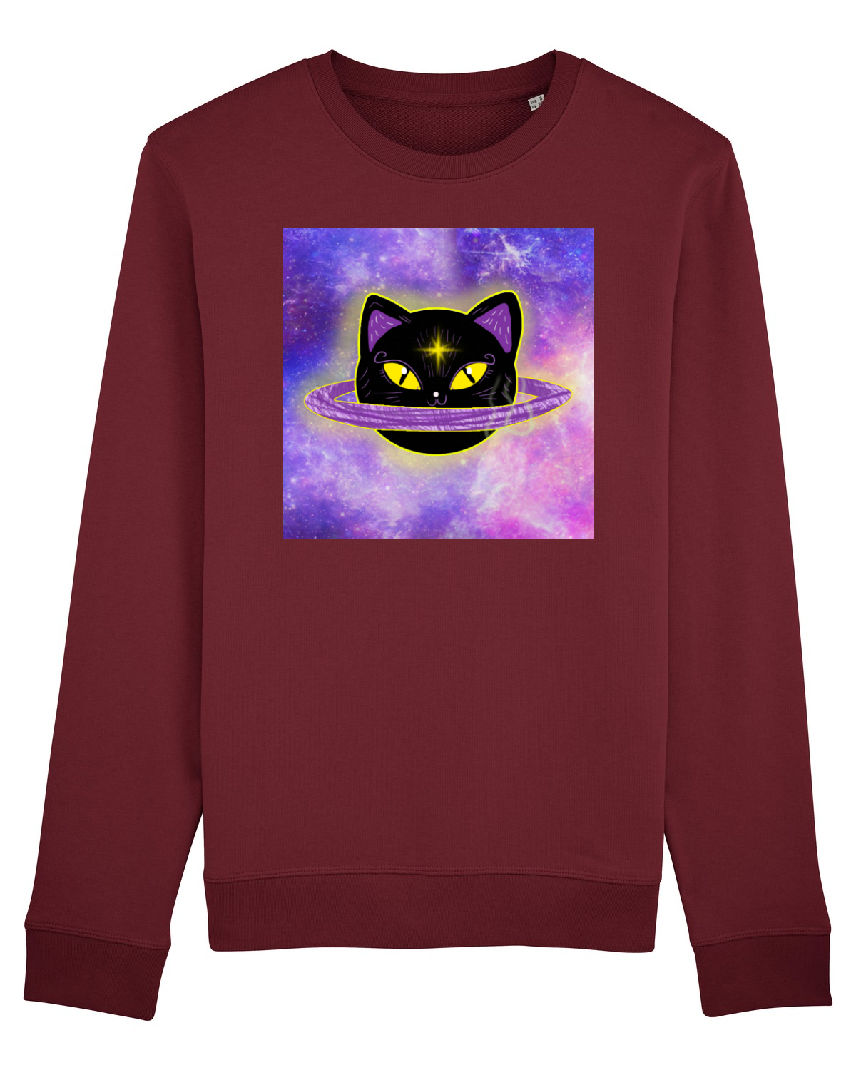 Bluză mânecă lungă Unisex Rise Burgundy