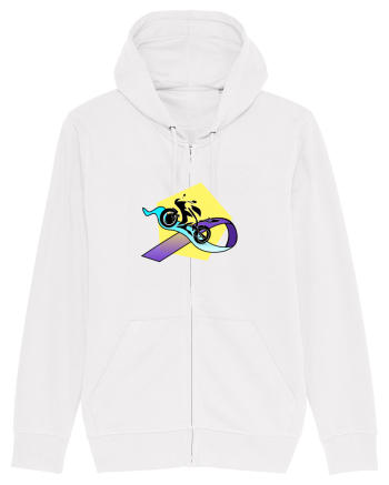 Motorcycle White