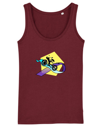 Motorcycle Burgundy
