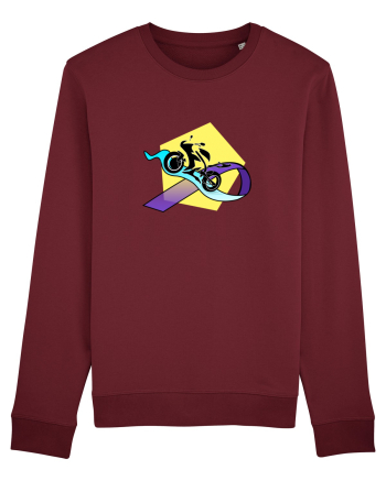 Motorcycle Burgundy