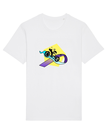 Motorcycle White
