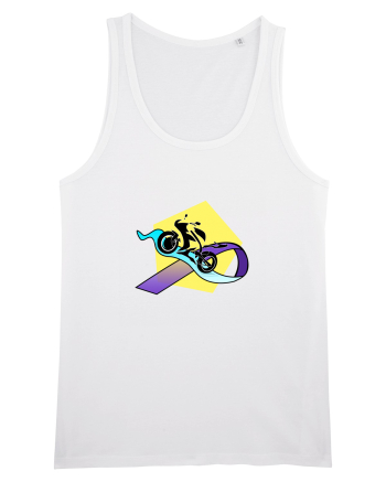 Motorcycle White