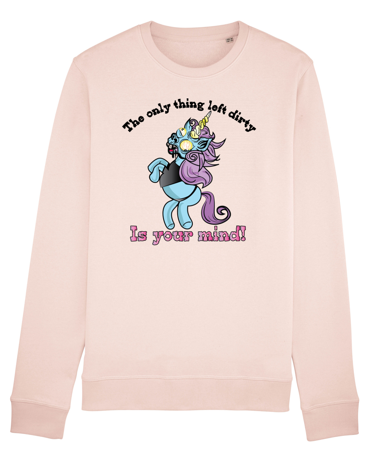 Bluză mânecă lungă Unisex Rise Candy Pink