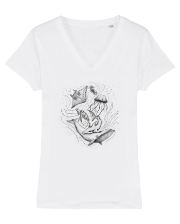 Marine Animals White