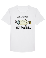 Mărimea contează Tricou mânecă scurtă guler larg Bărbat Skater
