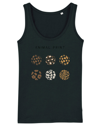 Animal print Black