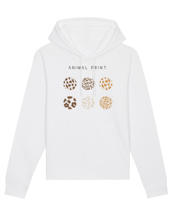 Animal print White