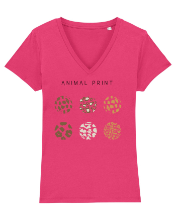 Animal print Raspberry