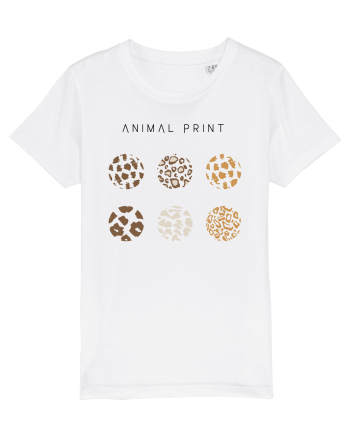 Animal print White