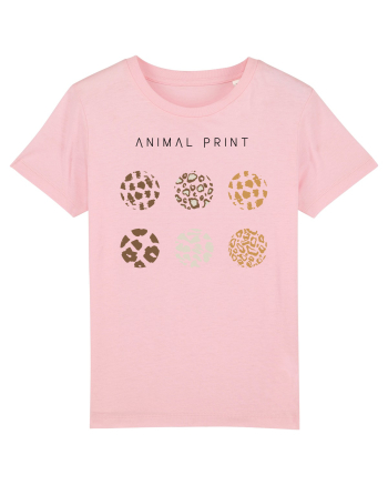 Animal print Cotton Pink