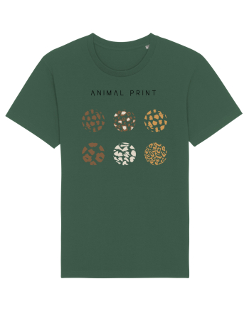 Animal print Bottle Green