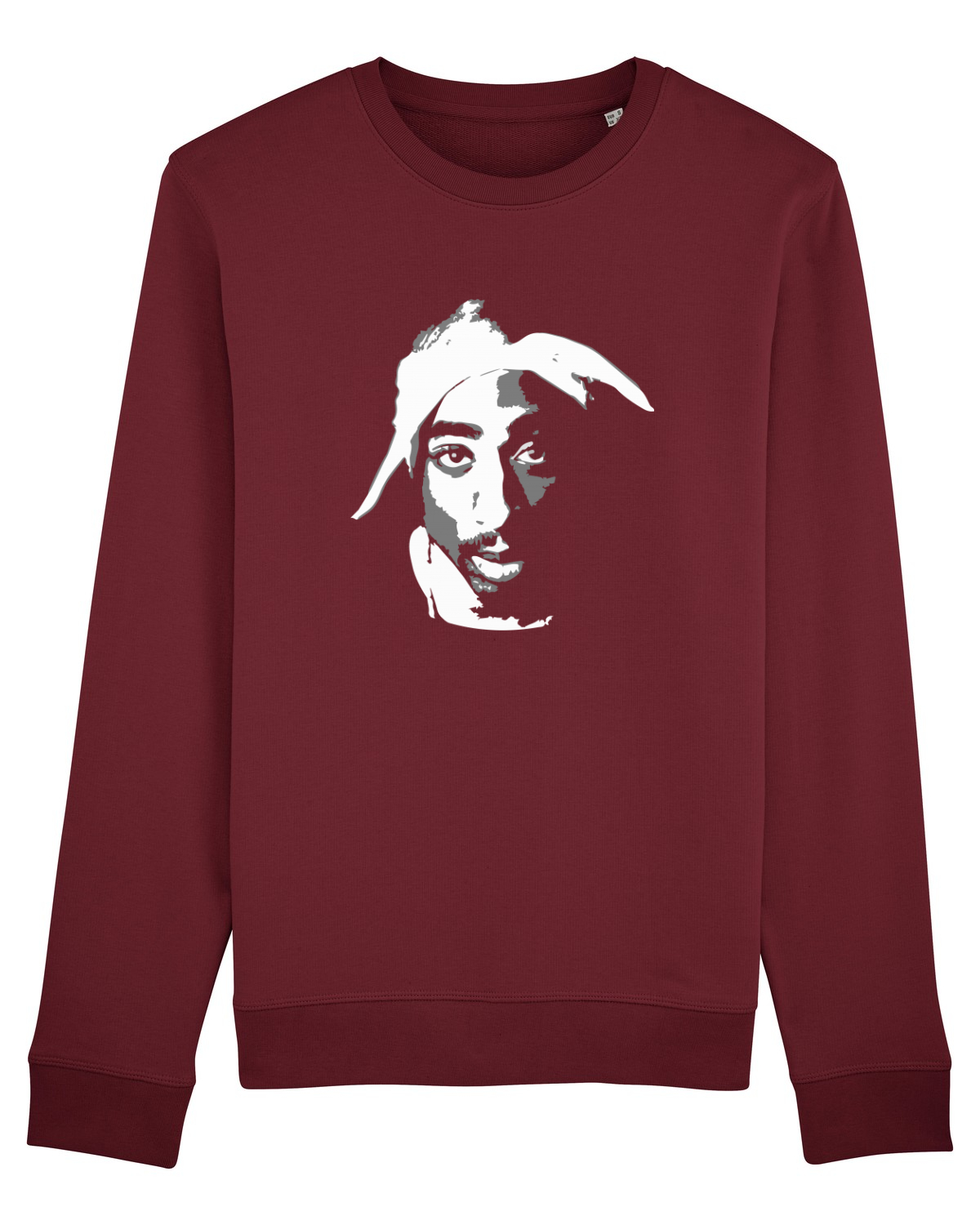 Bluză mânecă lungă Unisex Rise Burgundy