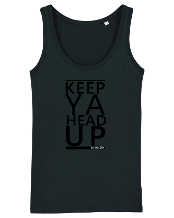 KEEP YA HEAD UP Black