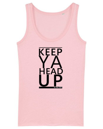 KEEP YA HEAD UP Cotton Pink