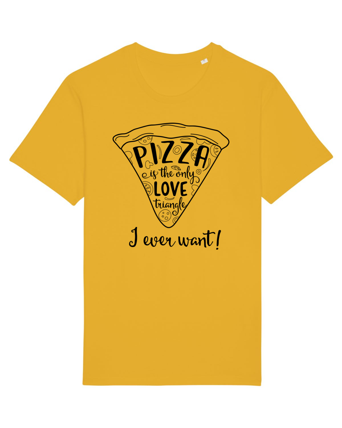 Tricou mânecă scurtă Unisex Rocker Spectra Yellow