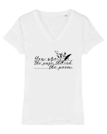 YOU ARE the Page, the Ink, the Poem White