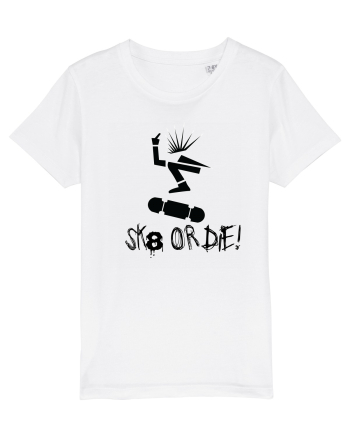 Skate Or Die  White