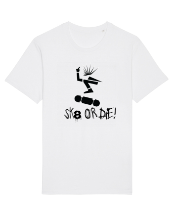 Skate Or Die  White
