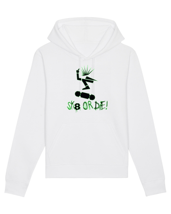 Skate Or Die  White