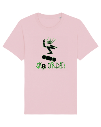 Skate Or Die  Cotton Pink