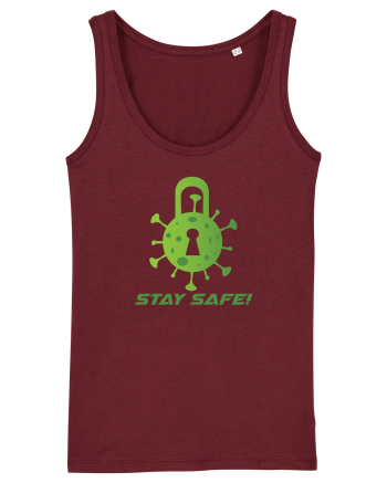 STAY SAFE! Burgundy